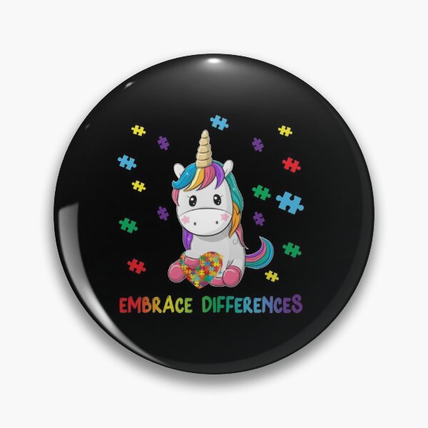 Item preview, Embrace Differences Unicorn Autism Awareness  designed and sold by VernonCruz.