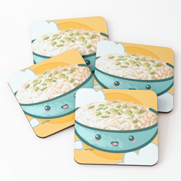 Item preview, Happy Sunny Rice Bowl designed and sold by lostfrog.