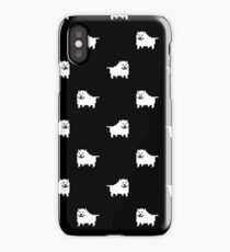 Undertale Annoying Dog - Black iPhone Case