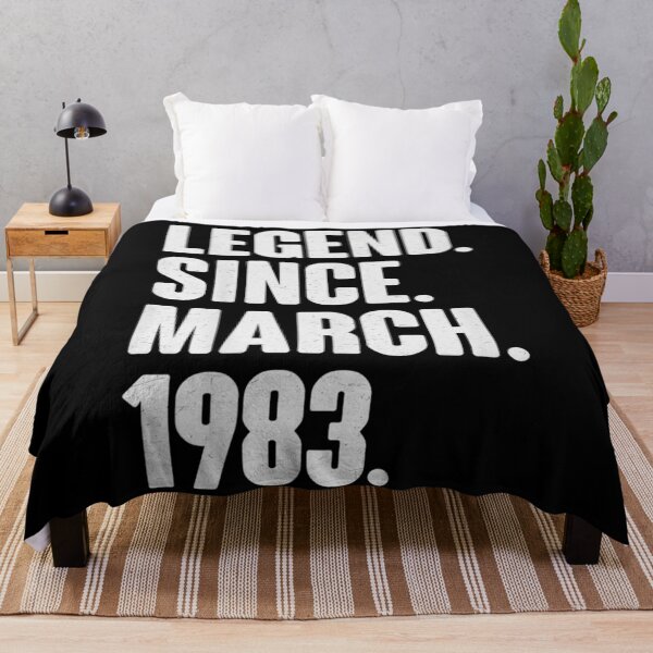 Item preview, Legend Since March 1983  Birthday Gift For 38 Year Old designed and sold by ADAMANDREWSAU.