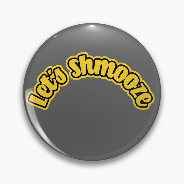 Item preview, Lets Shmooze - Yellow, Black designed and sold by Chubuter.