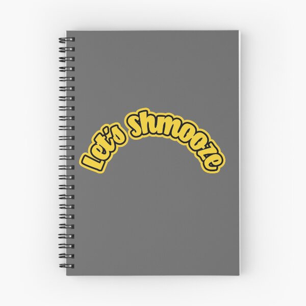 Item preview, Lets Shmooze - Yellow, Black designed and sold by Chubuter.