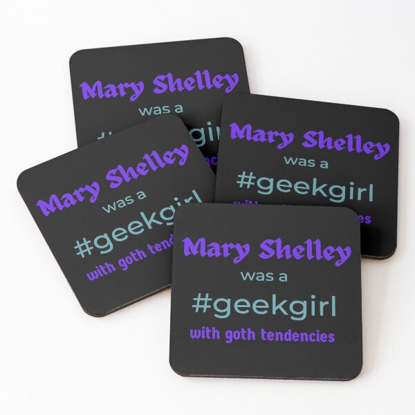 Item preview, Mary Shelley #geekgirl |  FAMOUS GEEKS   designed and sold by Le Plus Three.