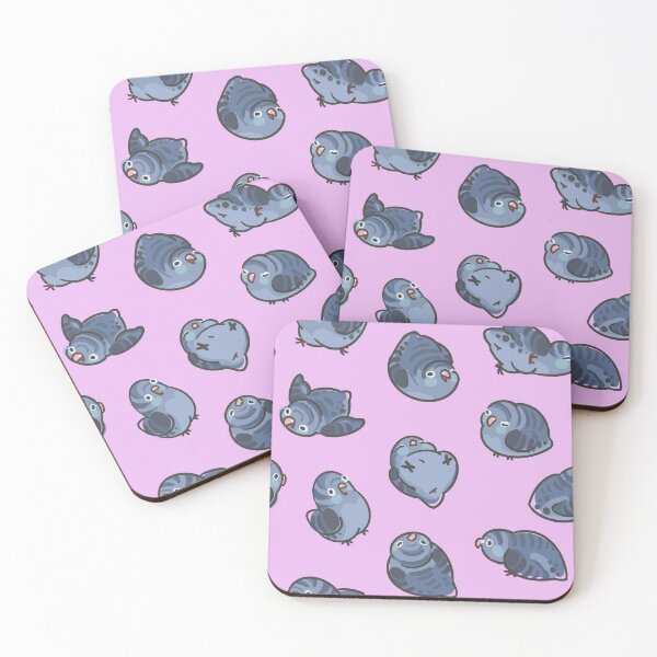 Item preview, Linnie Doots -  Mauve on Purple designed and sold by Alstro-Arts.
