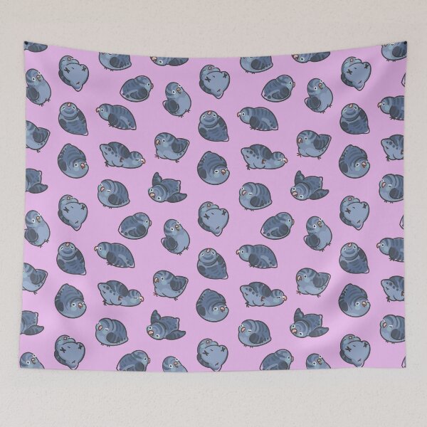 Item preview, Linnie Doots -  Mauve on Purple designed and sold by Alstro-Arts.