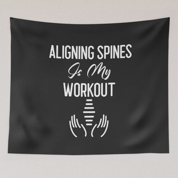 Item preview, Aligning Spines Is My Workout Chiropractor Gift designed and sold by EricJP.