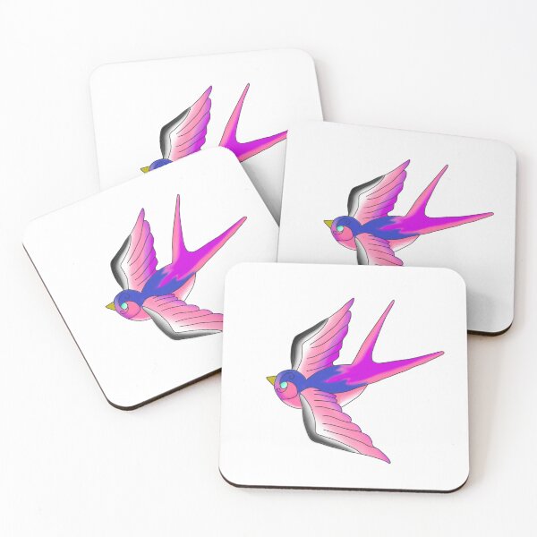 Item preview, Rainbow Birds - Genderfluid designed and sold by nursemz87.