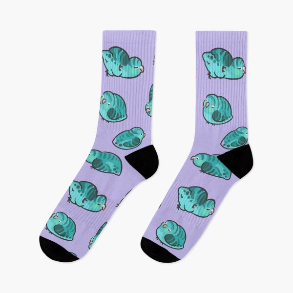 Item preview, Linnie Doots -  Turquoise on Lavender designed and sold by Alstro-Arts.