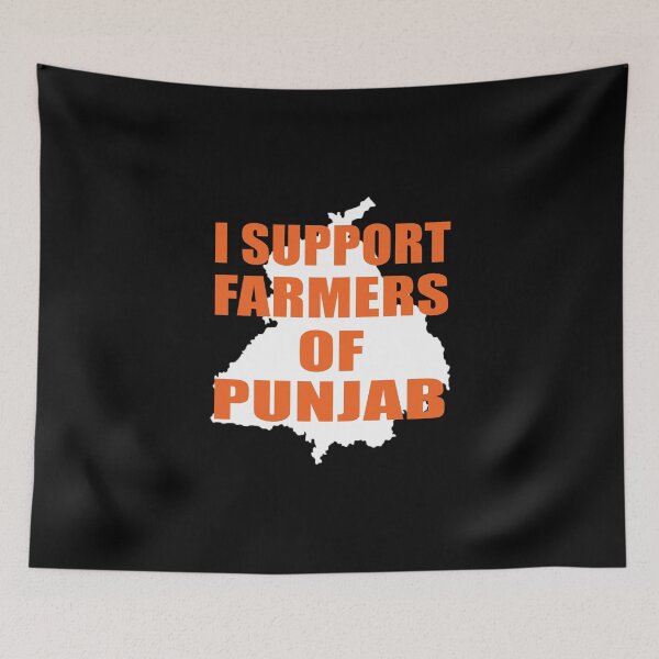 Item preview, I Support Farmers of Punjab India Kisan Rally designed and sold by Branncolet.