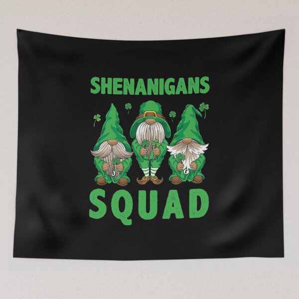 Item preview, Shenanigans Squad Gnome St Patrick's Day Shirt designed and sold by Skechers7654.