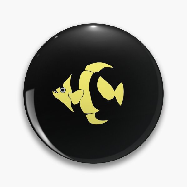 Item preview, Black And Yellow Zebra Fish designed and sold by sasijaya.