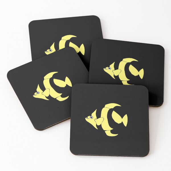 Item preview, Black And Yellow Zebra Fish designed and sold by sasijaya.
