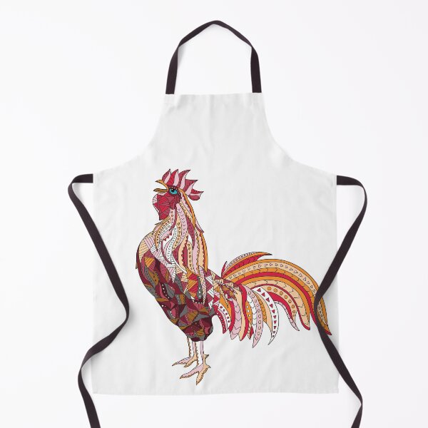 Item preview, Ethnic Crowing Rooster designed and sold by ethnicdrawing.