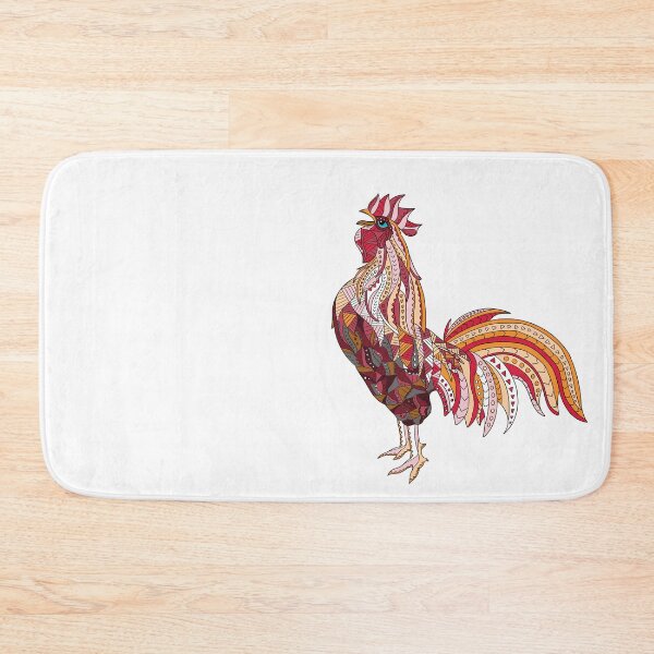 Item preview, Ethnic Crowing Rooster designed and sold by ethnicdrawing.