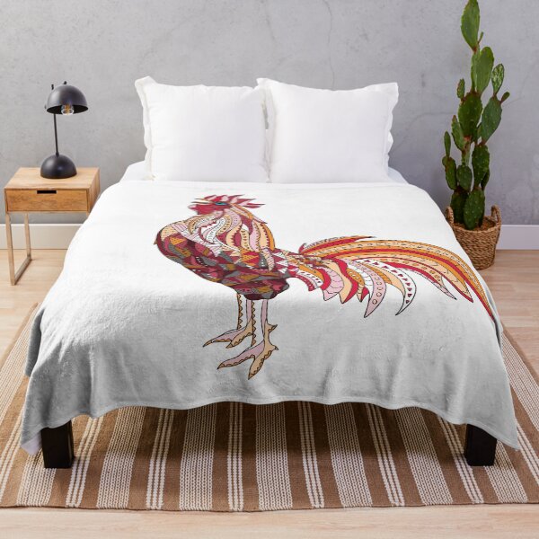 Item preview, Ethnic Crowing Rooster designed and sold by ethnicdrawing.