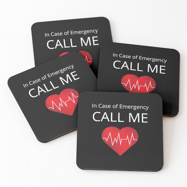 Item preview, In Case of Emergency CALL ME designed and sold by DocTeen.