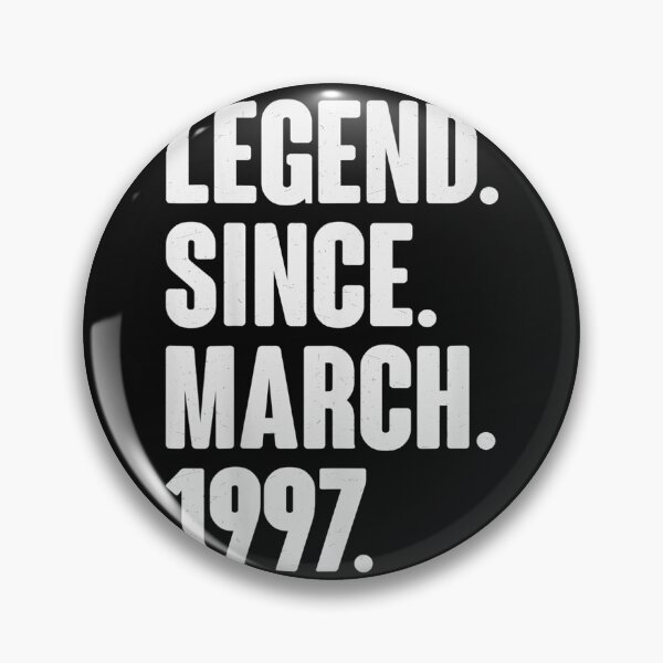 Item preview, Legend Since March 1997  Birthday Gift For 24 Year Old designed and sold by ALISONABBOTTAU.