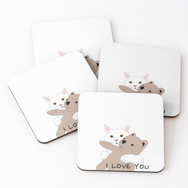 Item preview, CAT AND BEAR PRINT DESIGN designed and sold by dadamda.