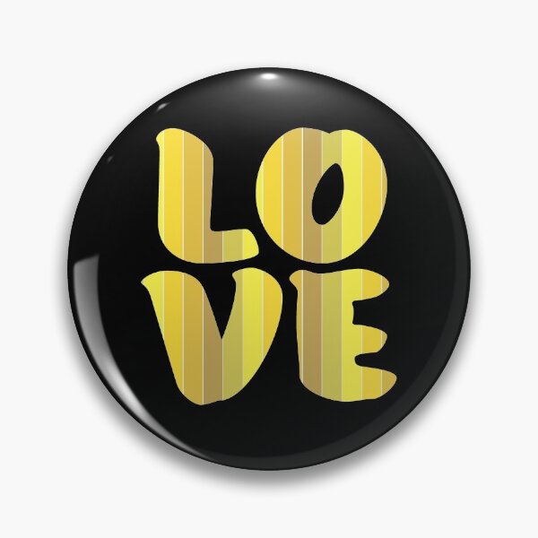 Item preview, Letters spelling LOVE with colorful stripes designed and sold by With My Hands By K.