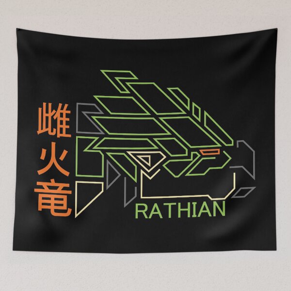 Item preview, rathian designed and sold by monsterart-.