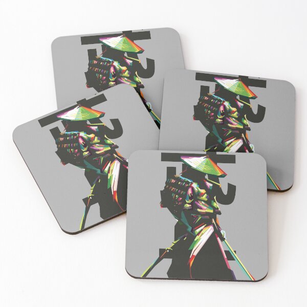 Item preview, Samurai in WPAP designed and sold by ZulfikArt24.