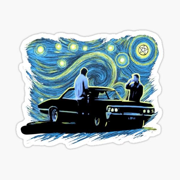 Supernatural Sticker for Sale by KassandraKenway