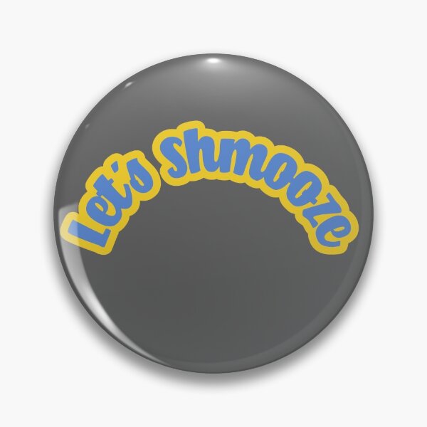 Item preview, Lets Shmooze - Orange, Blue designed and sold by Chubuter.