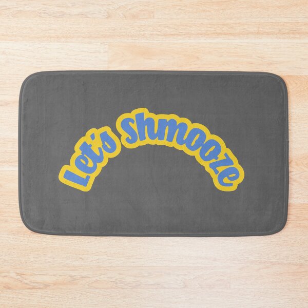 Item preview, Lets Shmooze - Orange, Blue designed and sold by Chubuter.