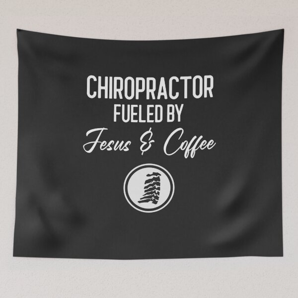Item preview, Chiropractor Fueled By Jesus & Coffee Chiropractor Gift designed and sold by EricJP.