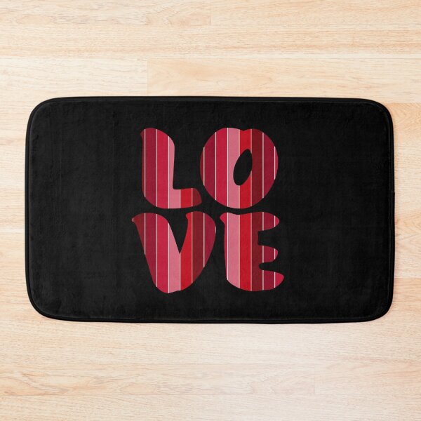 Item preview, Letters spelling LOVE with colorful stripes designed and sold by With My Hands By K.
