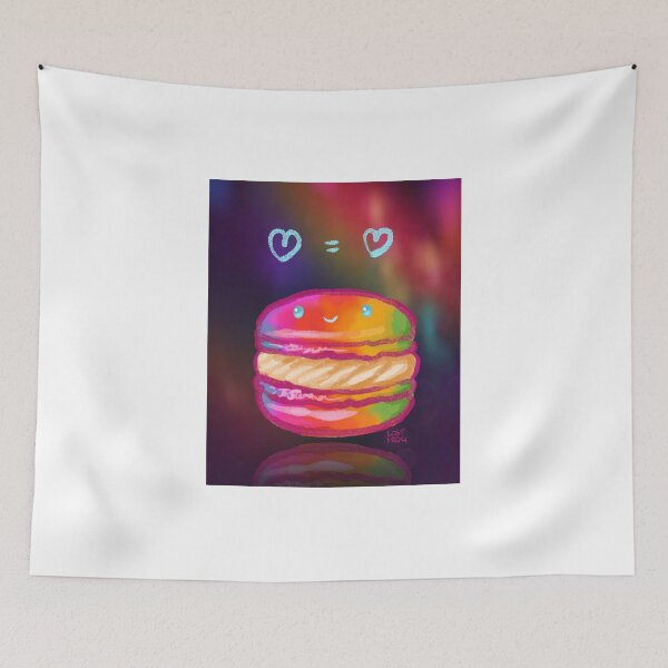 Item preview, Love Rainbow Macaron designed and sold by lostfrog.