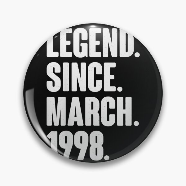 Item preview, Legend Since March 1998  Birthday Gift For 23 Year Old designed and sold by ALISONABBOTTAU.