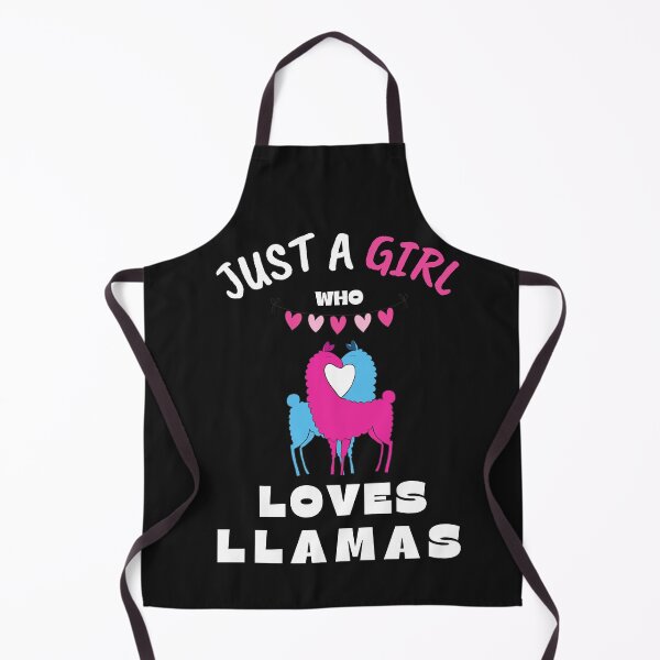 Item preview, Just A Girl Who Loves Llamas designed and sold by TrackinDaTrends.