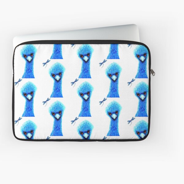 Quirky Emu - Making Friends Laptop Sleeve