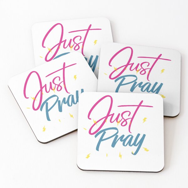Item preview, Just Pray Christian Sayings Bible Quotes designed and sold by Desiznn.