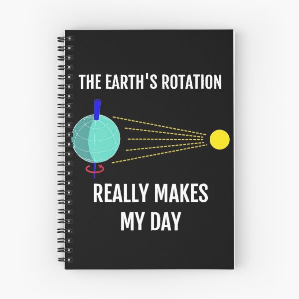 Item preview, The Earth's Rotation Really Makes My Day Science Gift designed and sold by robtkatch86.