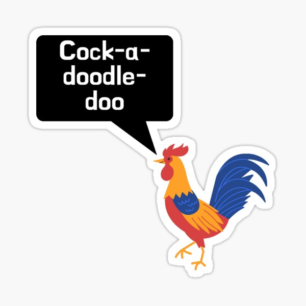 Cock A Doodle Doo Egg Stamp Paper Stickers Labels Tags Trustalchemy Com