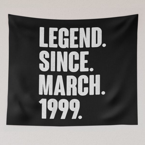 Item preview, Legend Since March 1999  Birthday Gift For 22 Year Old designed and sold by ALISONABBOTTAU.