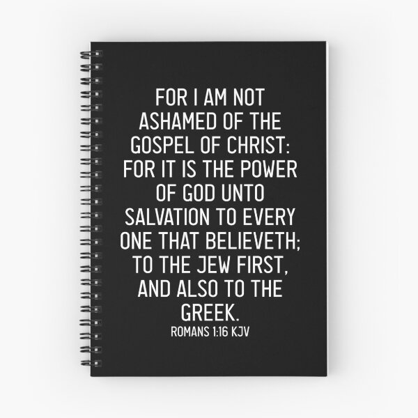 Item preview, Romans 1:16 KJV designed and sold by Logosdesignshop.