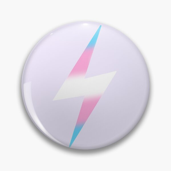Item preview, Lightening Bolt (trans flag) designed and sold by ravendraw3.