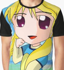 chibi blond girl Graphic T-Shirt