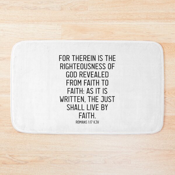 Item preview, Romans 1:17 KJV designed and sold by Logosdesignshop.