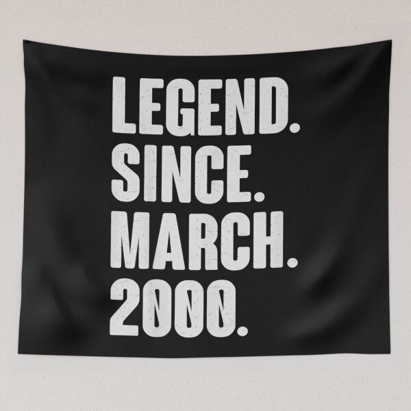 Item preview, Legend Since March 2000  Birthday Gift For 21 Year Old designed and sold by ALISONABBOTTAU.