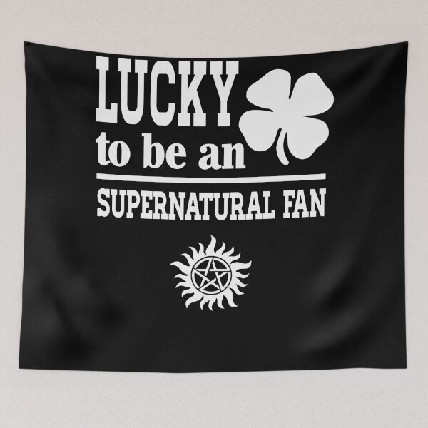 Item preview, Lucky To Be An Supernatural Fan designed and sold by KassandraKenway.