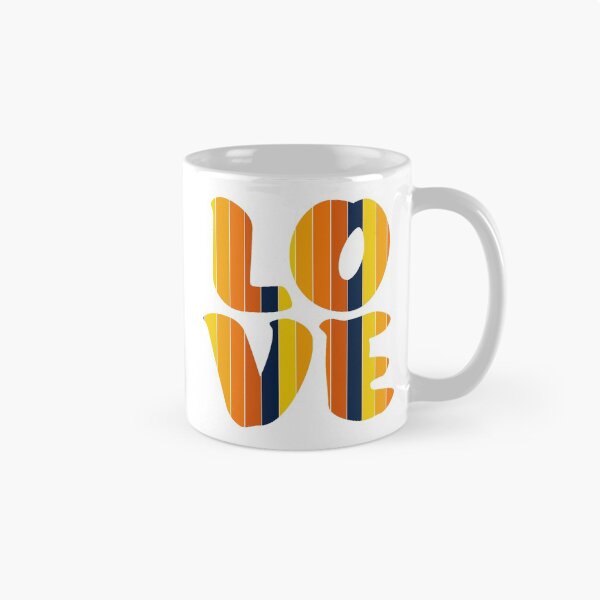 Item preview, Letters spelling LOVE with colorful stripes designed and sold by With My Hands By K.