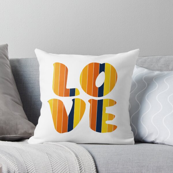 Item preview, Letters spelling LOVE with colorful stripes designed and sold by With My Hands By K.