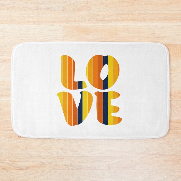 Item preview, Letters spelling LOVE with colorful stripes designed and sold by With My Hands By K.
