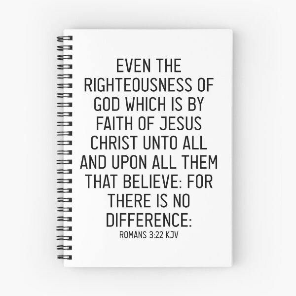 Item preview, Romans 3:22 KJV designed and sold by Logosdesignshop.