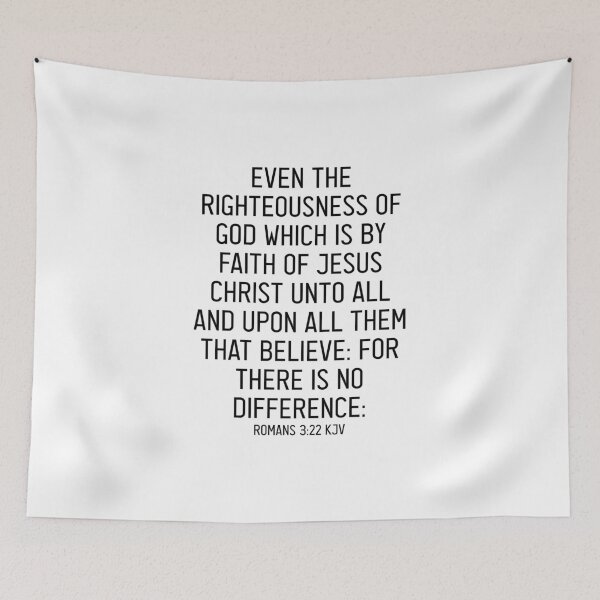 Item preview, Romans 3:22 KJV designed and sold by Logosdesignshop.