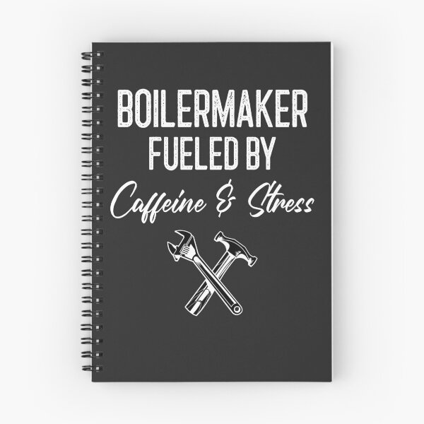 Item preview, Boilermaker Fueled BY Caffeine & Stress Tradesman Gift designed and sold by EricJP.